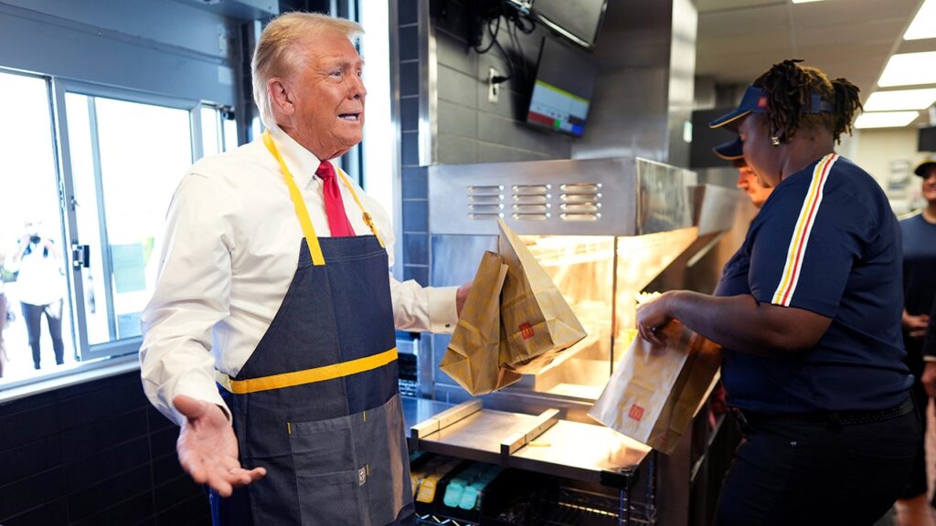 McDonald’s agrees Trump is quick to blush, but won’t endorse a 2024 presidential candidate: ‘Not red or blue’