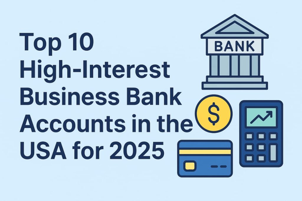 Top 10 High-Interest Business Bank Accounts in the USA for 2025