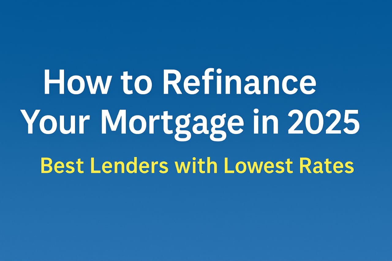 How to Refinance Your Mortgage in 2025: Best Lenders with Lowest Rates