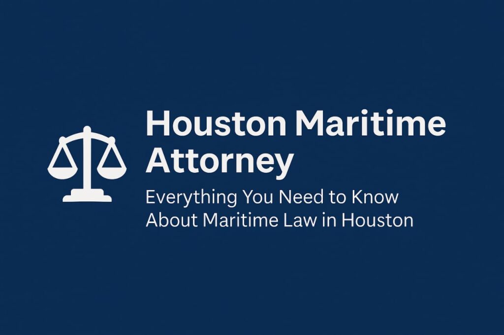 Houston Maritime Attorney – Everything You Need to Know